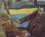 Paul Gauguin Van Gogh painting of sunflowers painting